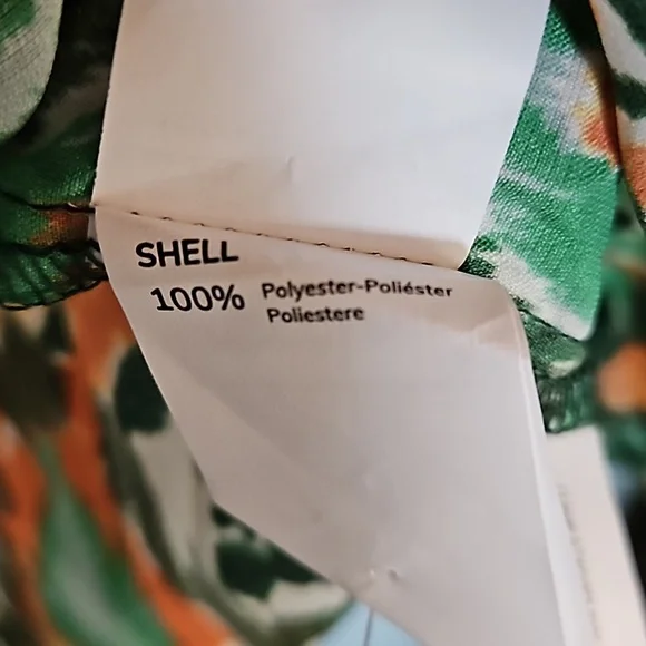 Cupshe Abstract Print Flounce Cami Romper - Picture 7 of 11